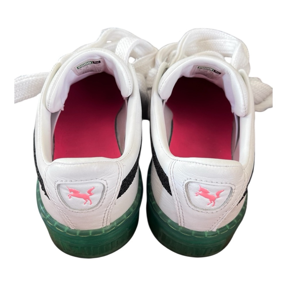 Puma x Sophia Webster Womens Platform Candy Princess White Leather Sneakers 7.5 - Picture 12 of 14
